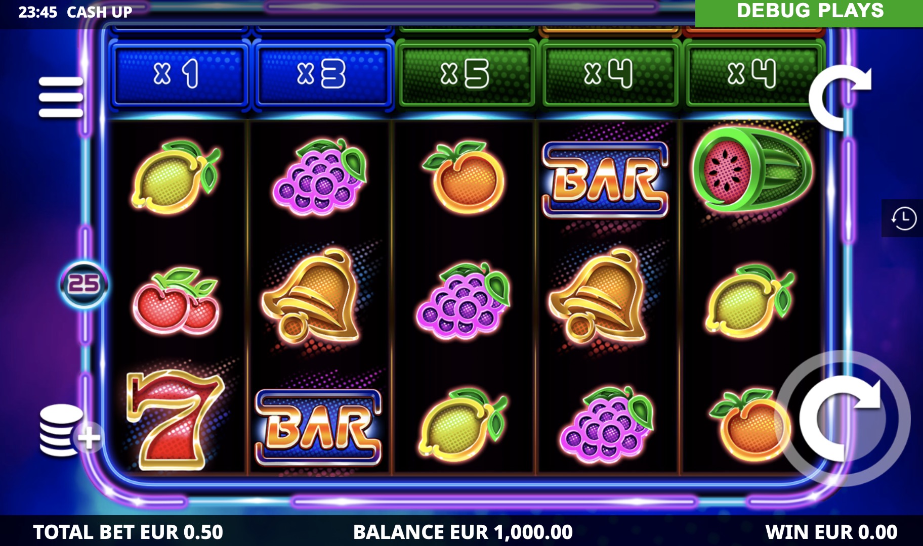 «Cash Up» — играть в автоматы бесплатно на сайте казино